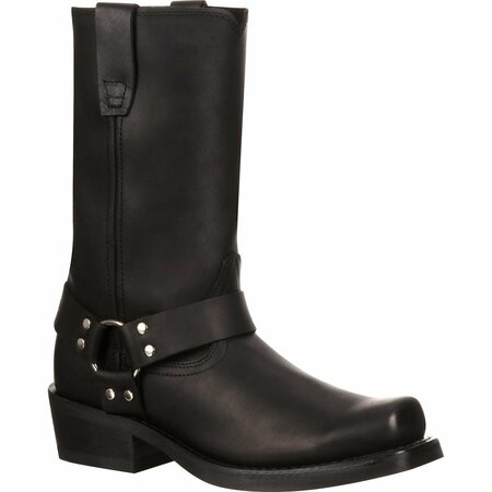 DURANGO Women's Harness Western Boot, OILED BLACK, M, Size 10 RD510